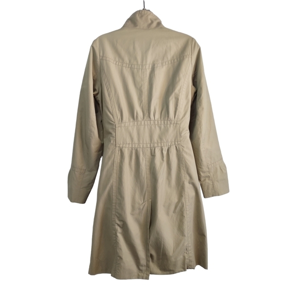 Mossimo Women's Beige Trench Coat Size M - Picture 2 of 12